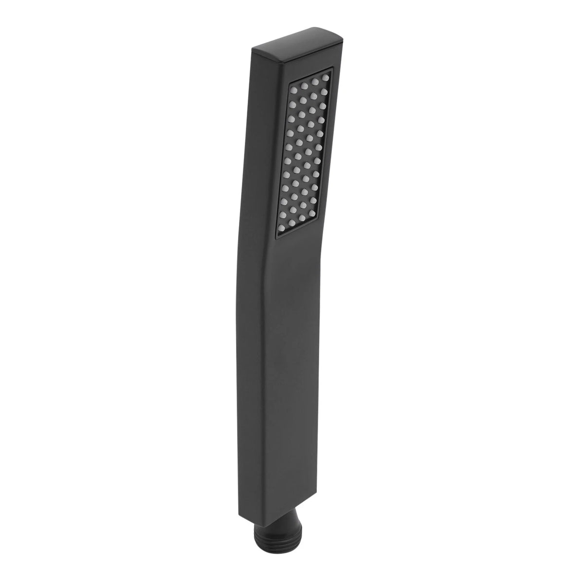 Luxury Matte Black Brass Hand Held Shower Head Kit for Modern Bathrooms