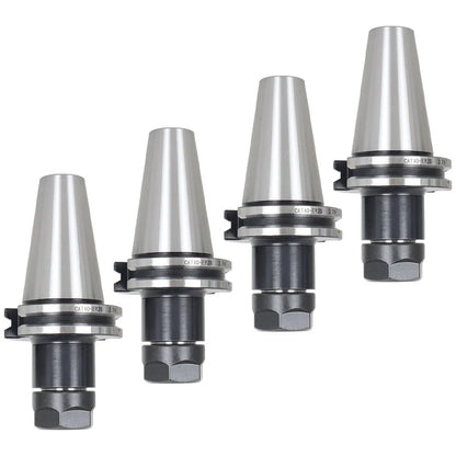 Set of 4 CAT40-ER20 Collet Chucks Tool Holder 2.76" Gage Length