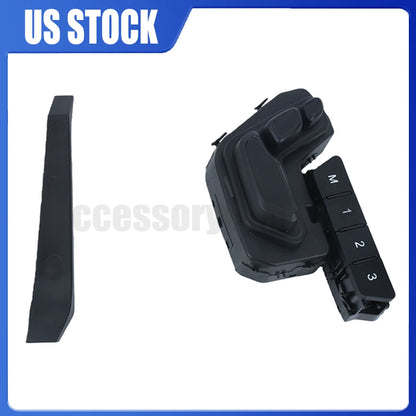 Seat Control Switch for Mercedes E350 E63 AMG C250 C350 E400 (2010–2016) - 2128700458, A2128700458, 2128700610, A2128700610, 2129059600