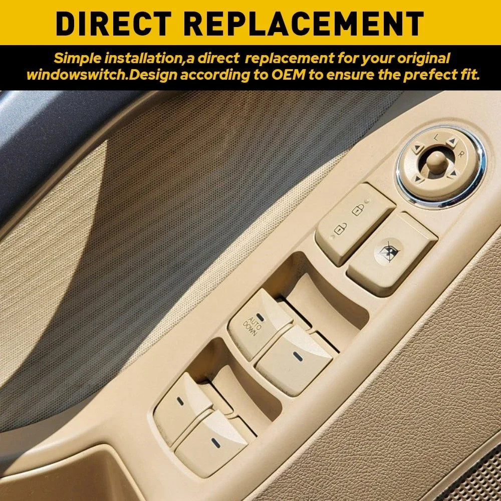 Driver Master Door Window Switch for Hyundai Elantra (2011–2015) 935703X000