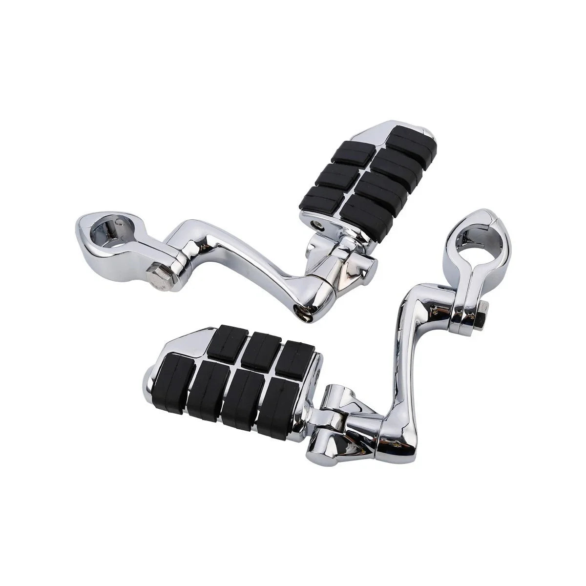 Foot Pegs for Harley Touring Street Glide (2014–2023) - 1 1/4" Clamps