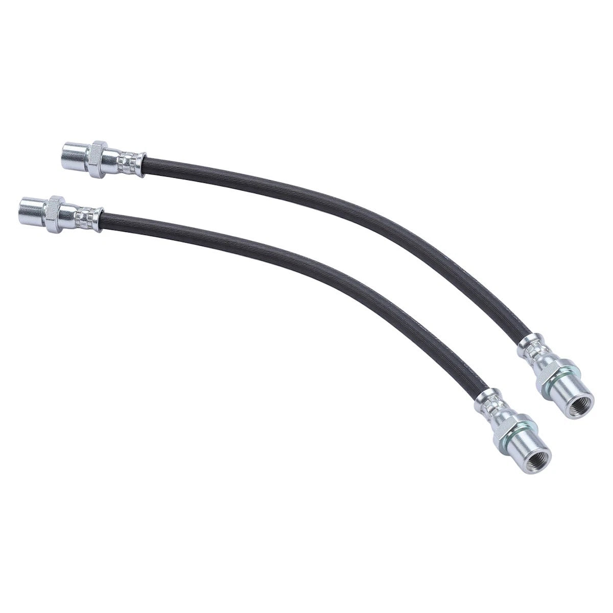 Set of 2 Brake Hoses for Subaru Impreza (1995–2001) 18021984, 2203858, 26531AA020