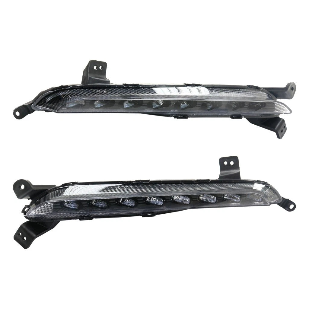 Set of 2 Daytime Running Lights for Hyundai Sonata (2016–2017) LLX-PAIR-HY2562101OE-CL360A70, HY2562101