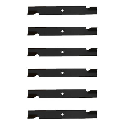 6X Notched High Lift Mower Blade for Gravely (Fits 025124)