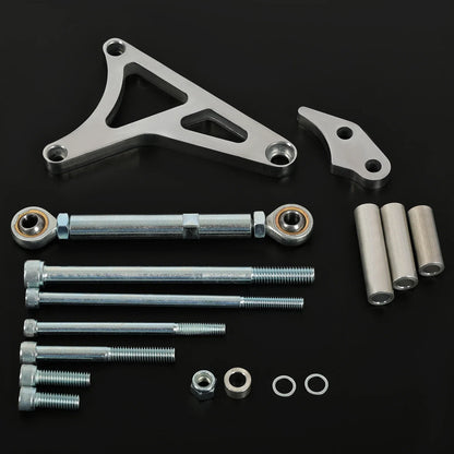 Alternator Bracket & Tension Rod for Ford 289 302 (1968–1993) Billet Aluminum Polished