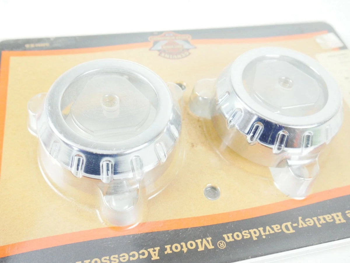 Genuine OEM Fluted Fork Slider Top Joint Cover for Harley-Davidson VRSC (2002–2023)