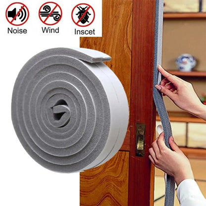 2X Sponge Sealing Strips for Sliding Doors (2cm x 2m)