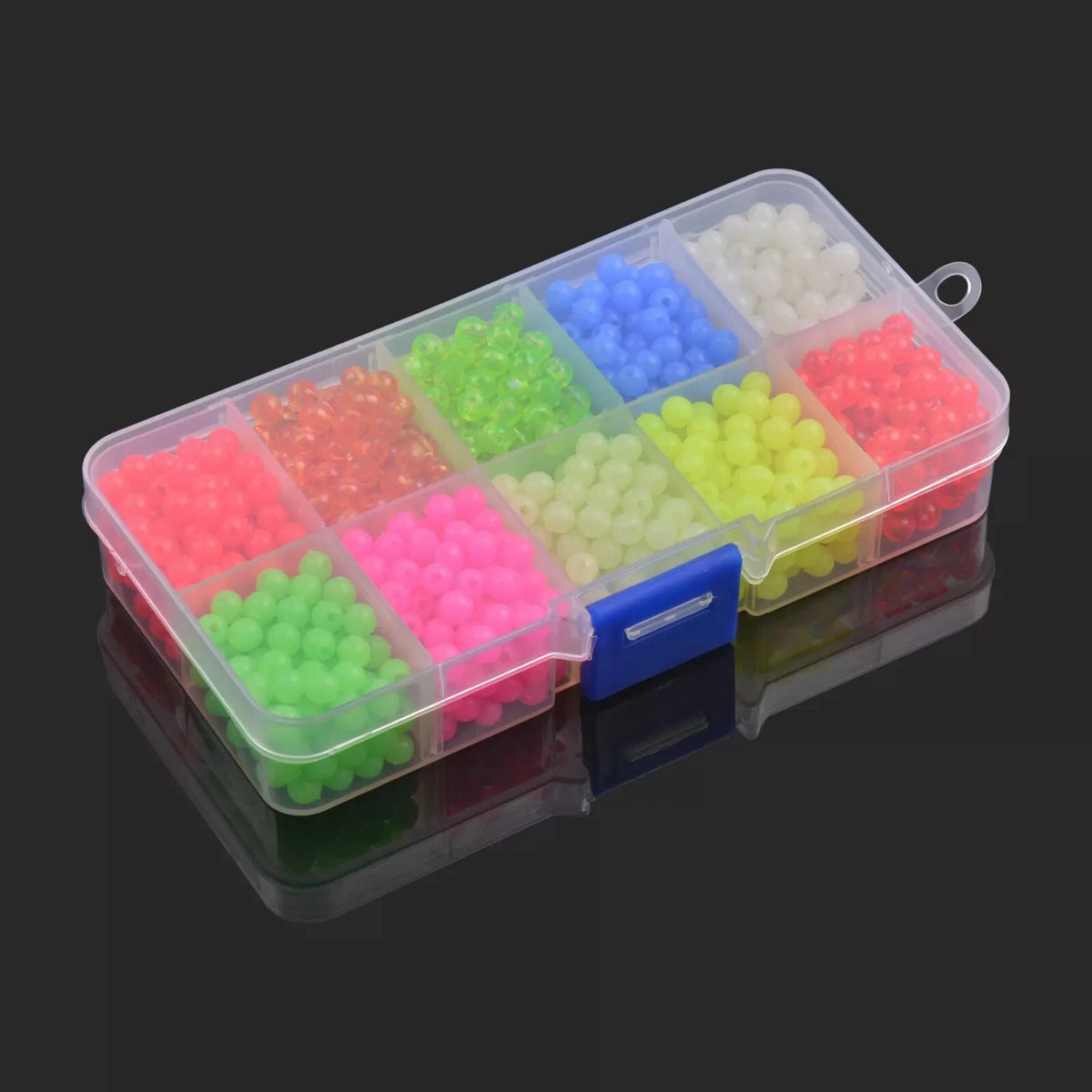 1000Pcs 5mm Round Float Glow Fishing Rig Beads Eggs