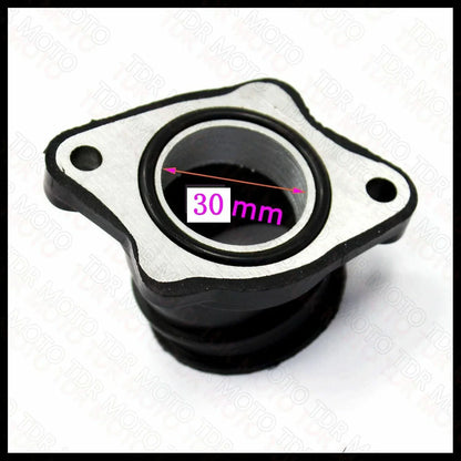 30mm Carburetor Intake Manifold for 200cc 250cc Dirt Bike ATV Quad Buggy