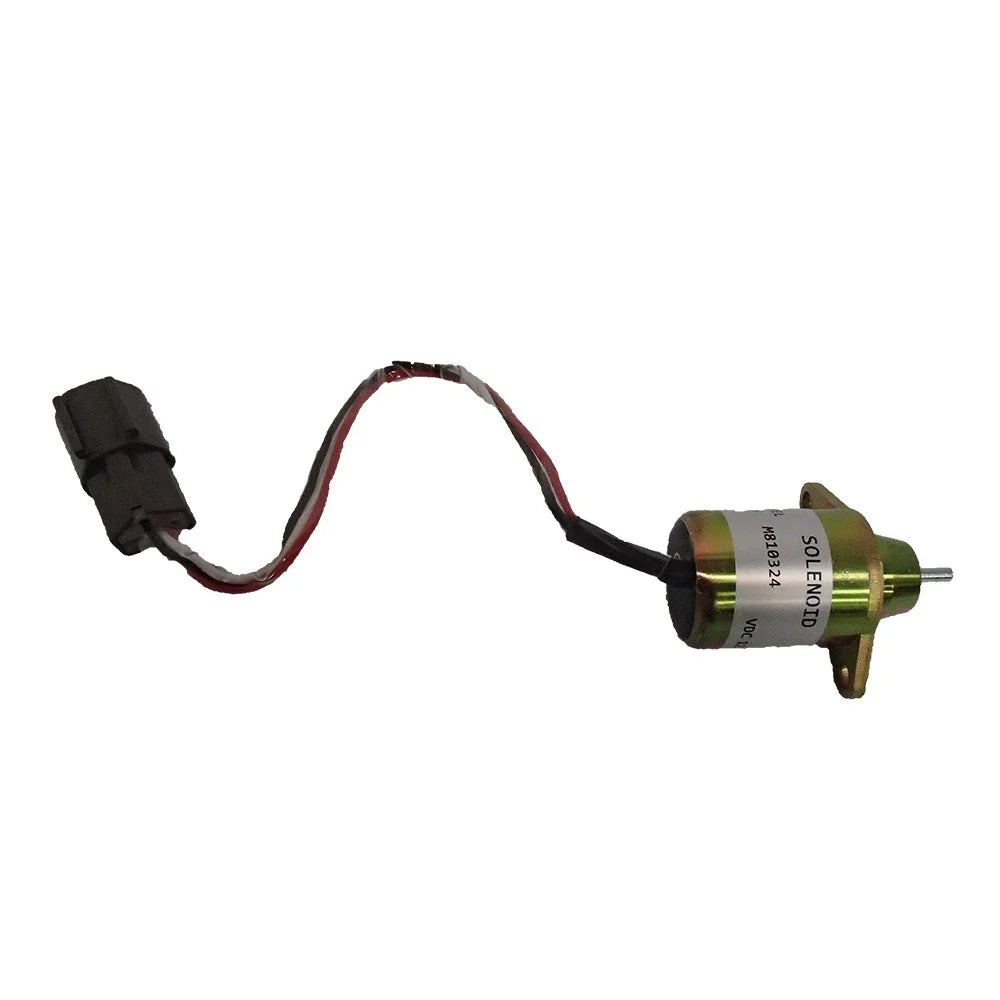 Fuel Shut Off Solenoid M810324 for 17D 27D 35D 50D Compact Excavator