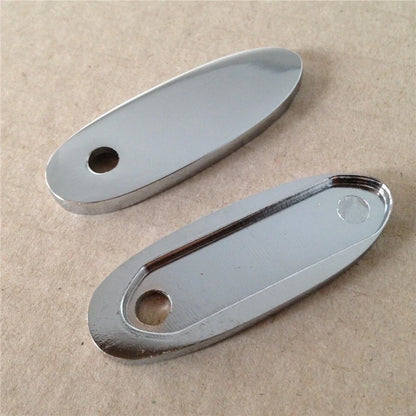 Chromed Mirror Block Off Base for Honda Kawasaki Yamaha Suzuki