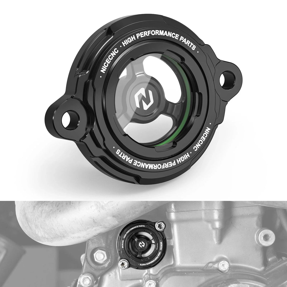 Engine Oil Filter Cover Cap for KTM 790 890 Duke Adventure/R (2018–2023)