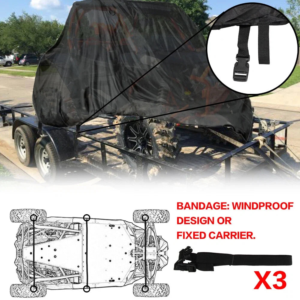Heavy Duty UTV Cover for Can-Am Defender Max Lone Star (2016–2023)