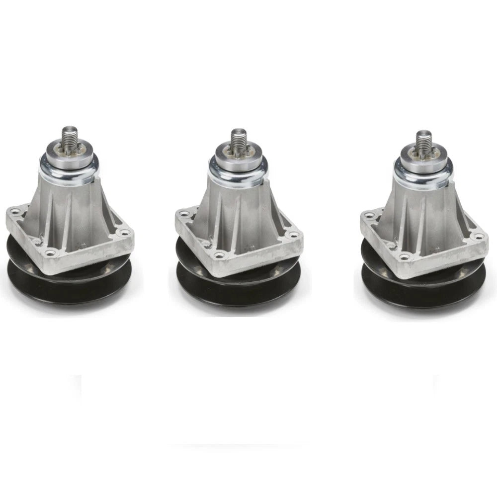 3X Mower Deck Spindle with Pulley for MTD 46" Decks (1997–Present)