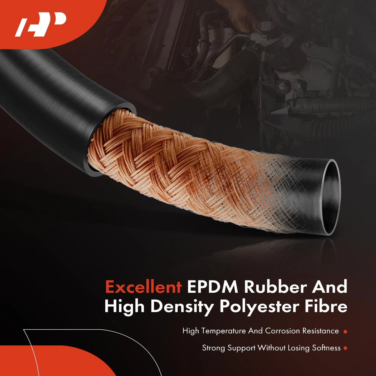 Lower Side Radiator Coolant Hose for Ford Escape 2020–2026, Edge 2020–2021