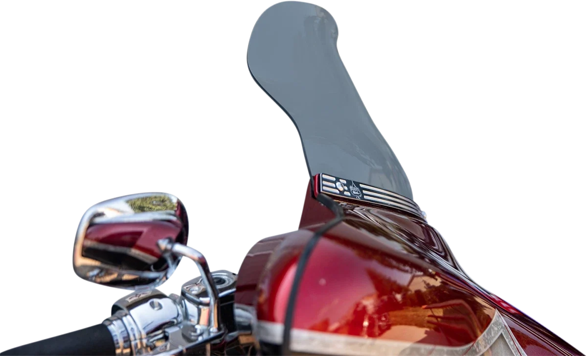 Klock Werks Flare Windshield 10.5" Tint for Motorcycle (KWW-01-0619-T)