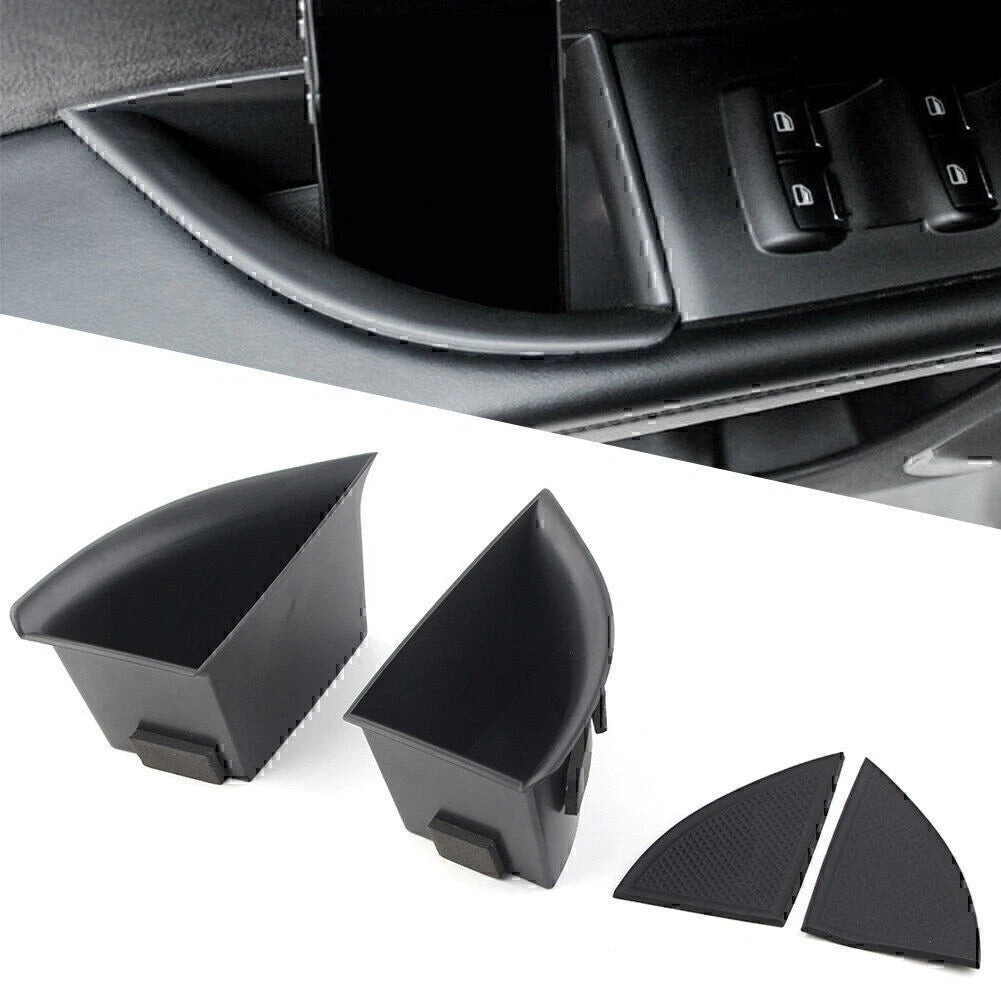 2X Front Door Handle Armrest Storage Box Tray for MKX (2016–2018)