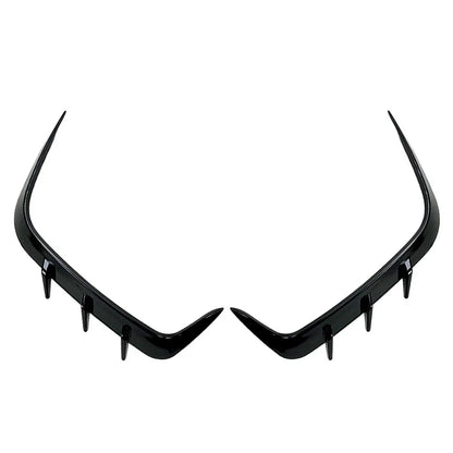 Rear Bumper Splitter Canard Trim for BMW 4 Series G22 G23 (2021–2022)