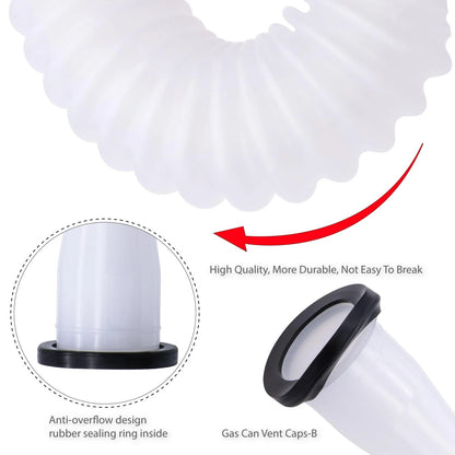 Gas Can Spout Replacement for MEAJOO (1/2/5/10 Gallon)
