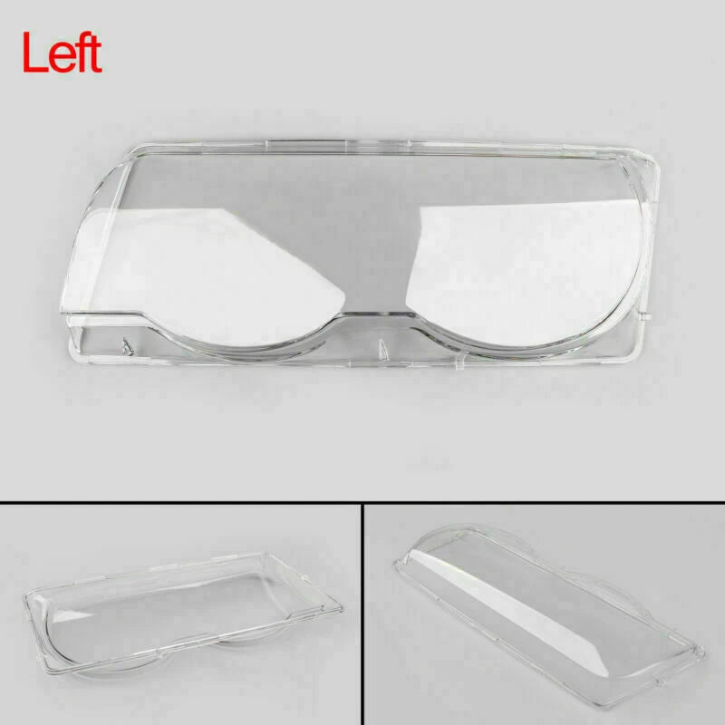 1PC Clear Headlight Lens Cover for BMW E38 (1999–2001) K5T48384, 14933-2Y900, 14933-2Y90A