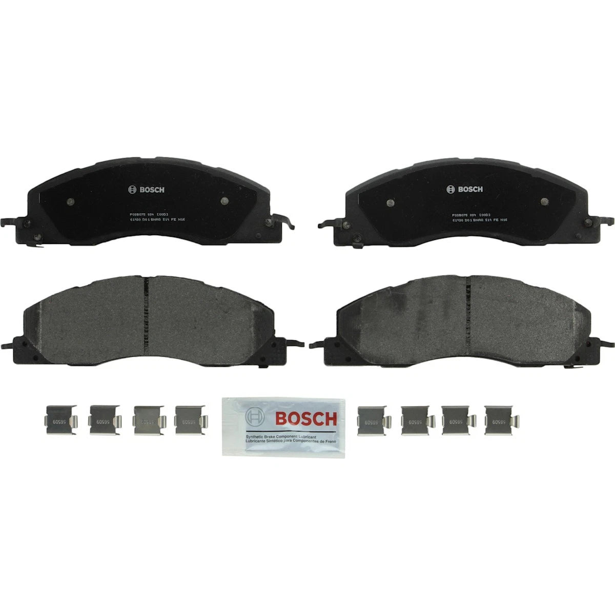 4X BP1399 Brake Pad Set for Dodge Ram 3500 (2009) Front Standard Cab