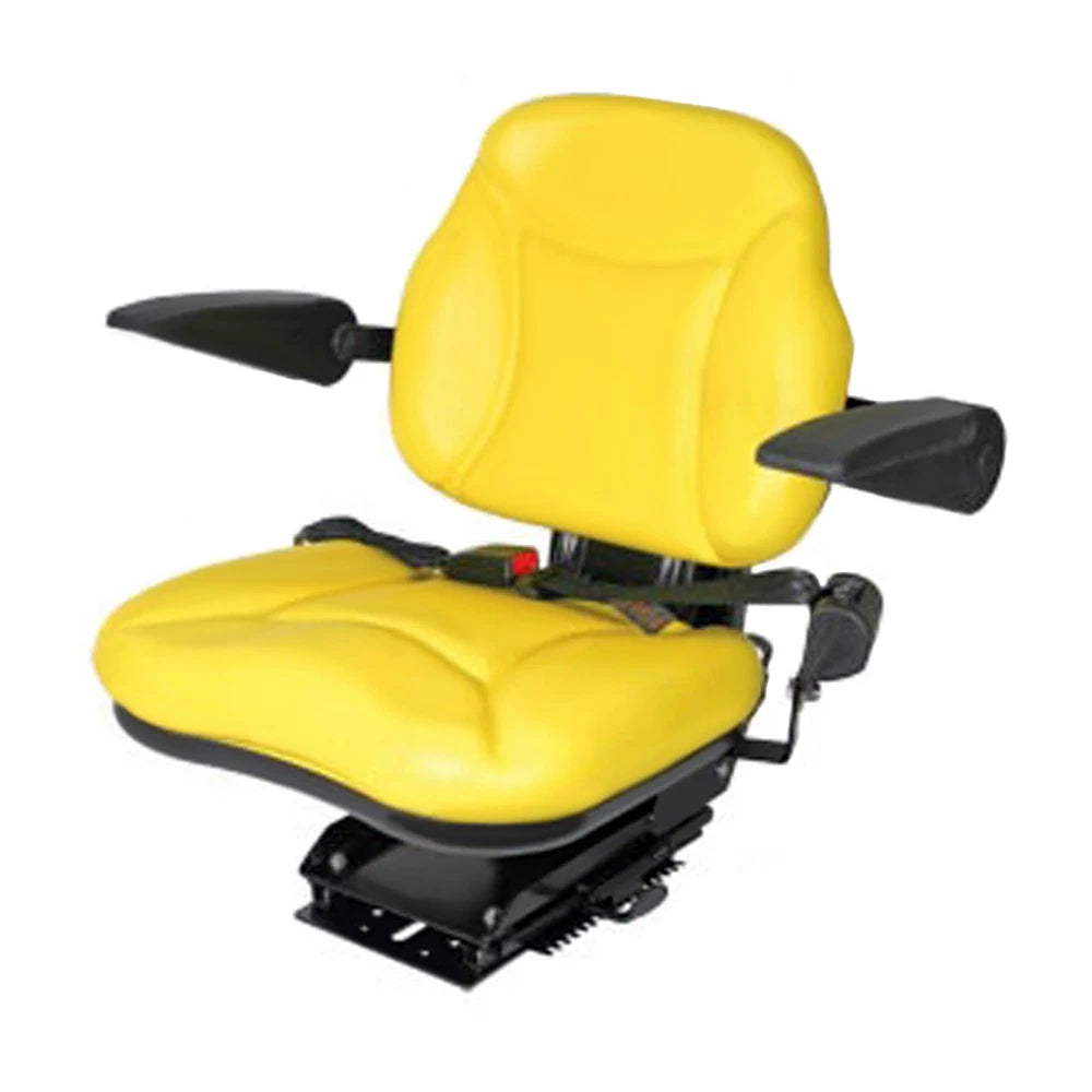 Yellow Big Boy Seat with Armrest for John Deere Tractors (BBS108YL)