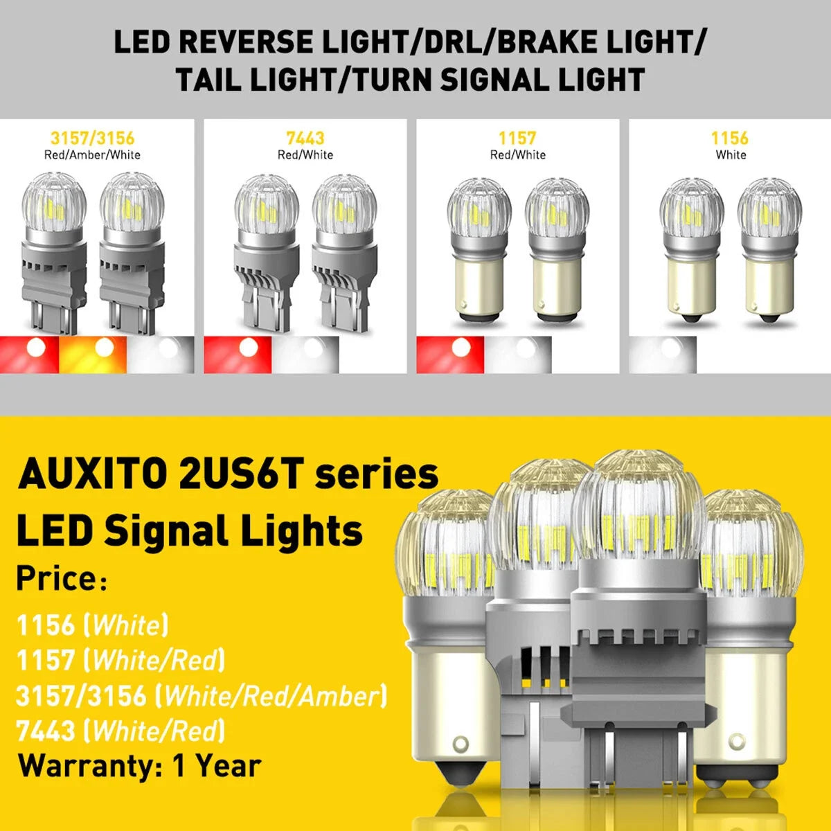 LED Reverse Backup Light Bulb
