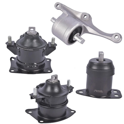 Set of 4 Engine Motor & Transmission Mounts for Acura RL (2005–2008)