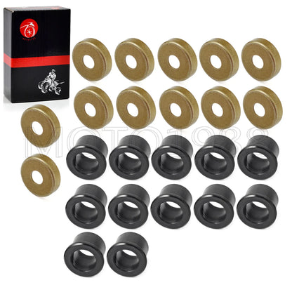12X Front A Arm Bushing & Seal Caps Kit for Yamaha YFZ450 (2004–2022)