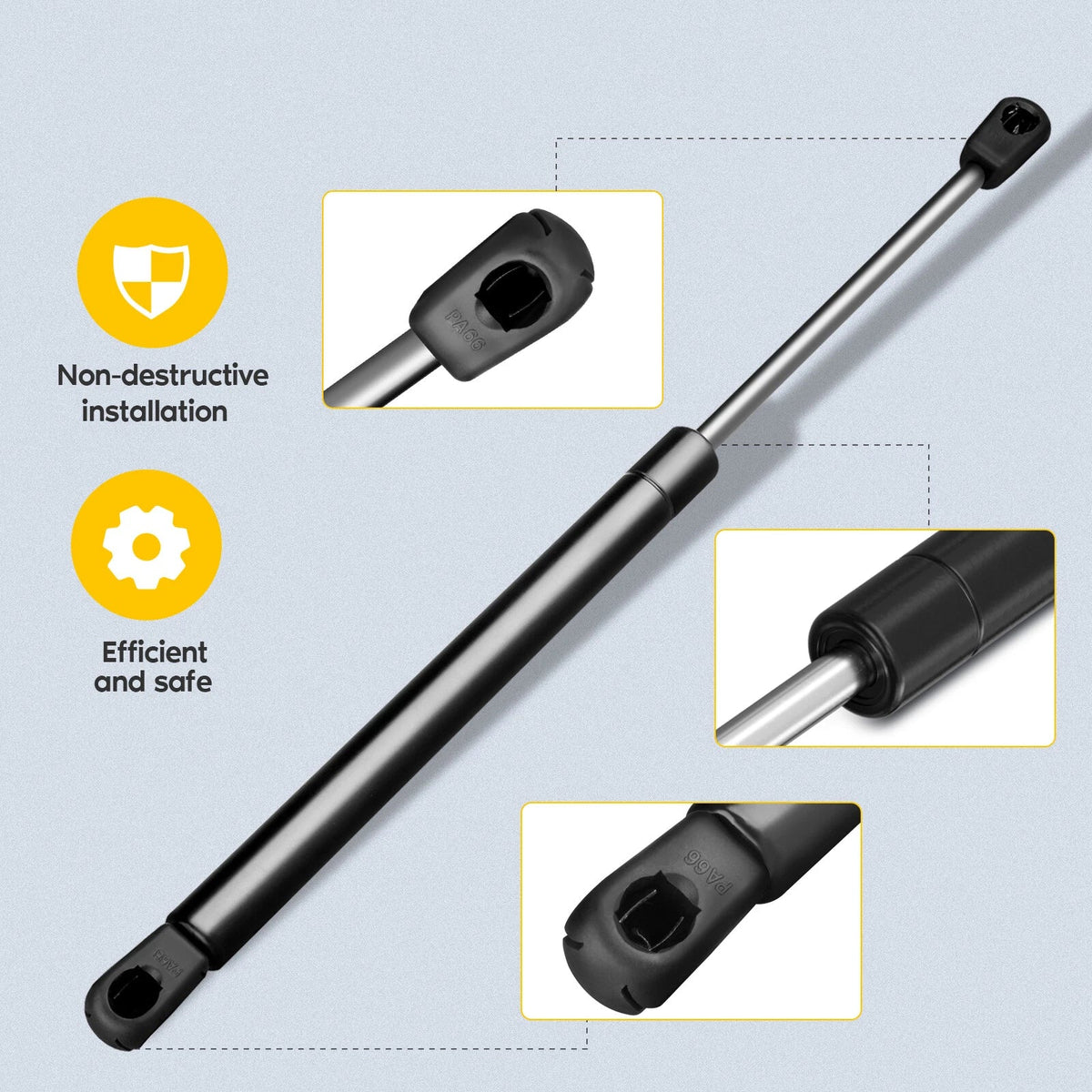 2X Hood Lift Support Gas Springs for Acura TL (2004–2008)