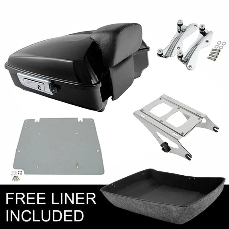 Trunk Luggage Pad Mount Docking Plate for Harley Road Glide (2014–2026)