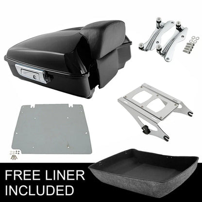 Trunk Luggage Pad Mount Docking Plate for Harley Road Glide (2014–2026)
