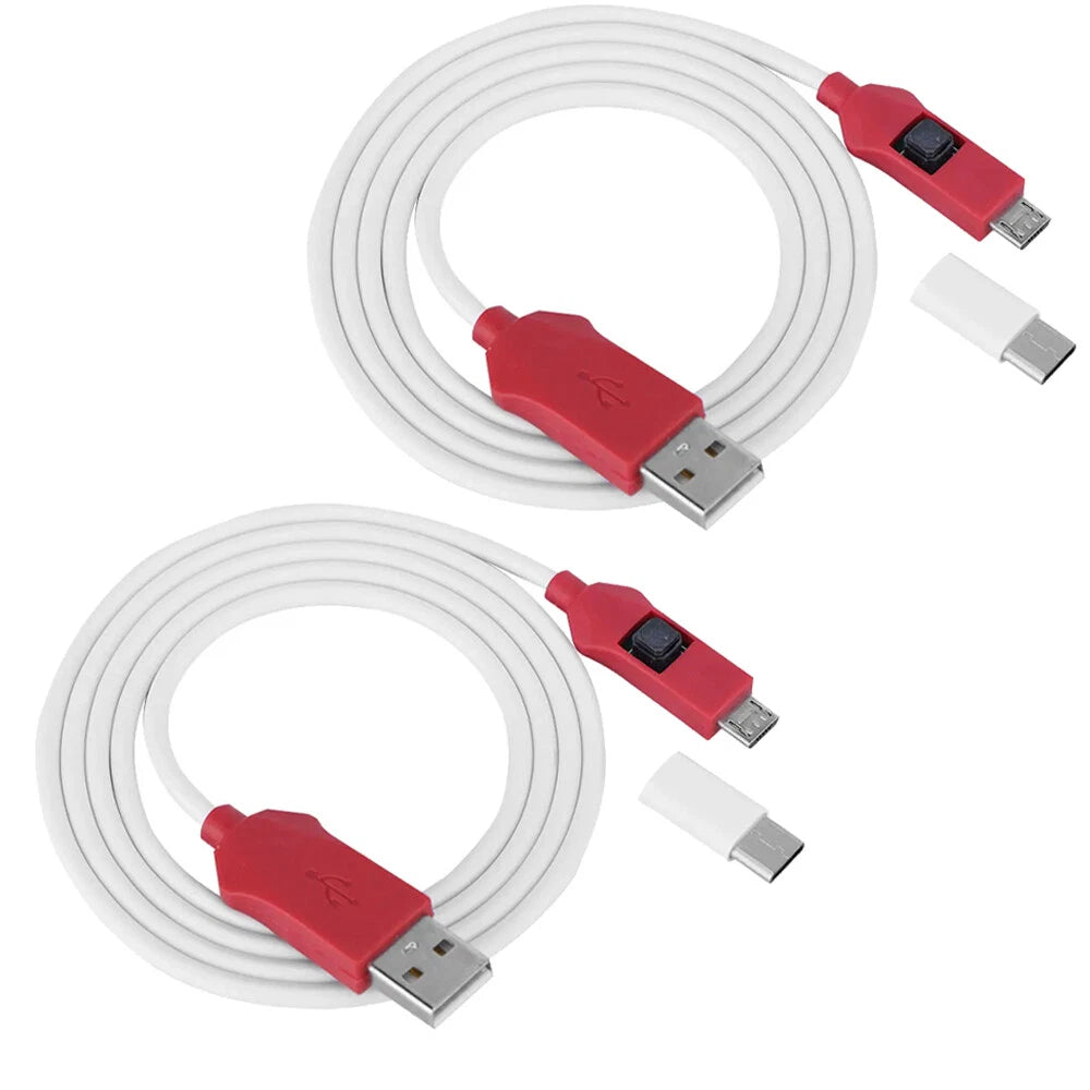2pc EDL 2-in-1 Cable for USB C Micro Unlock Flash (No Year Range)
