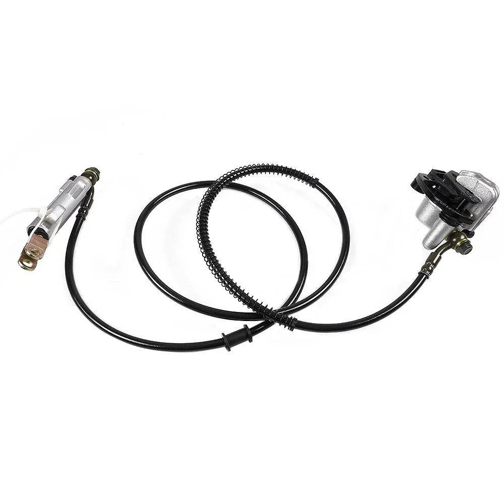 Hydraulic Rear Disc Brake Caliper Kit for Motorcycle (w/ Master Cylinder)