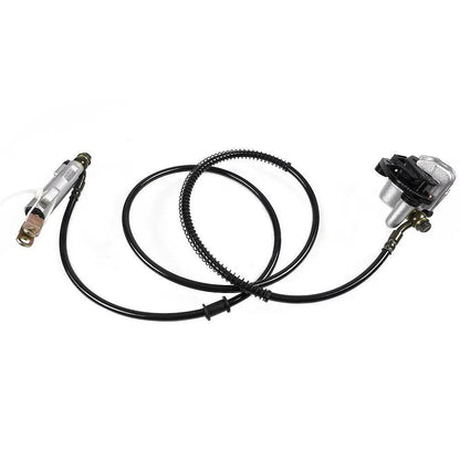 Hydraulic Rear Disc Brake Caliper Kit for Motorcycle (w/ Master Cylinder)