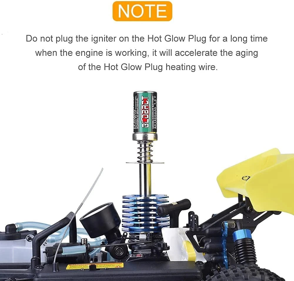 Glow Plug Igniter Charger for RC Nitro Starter