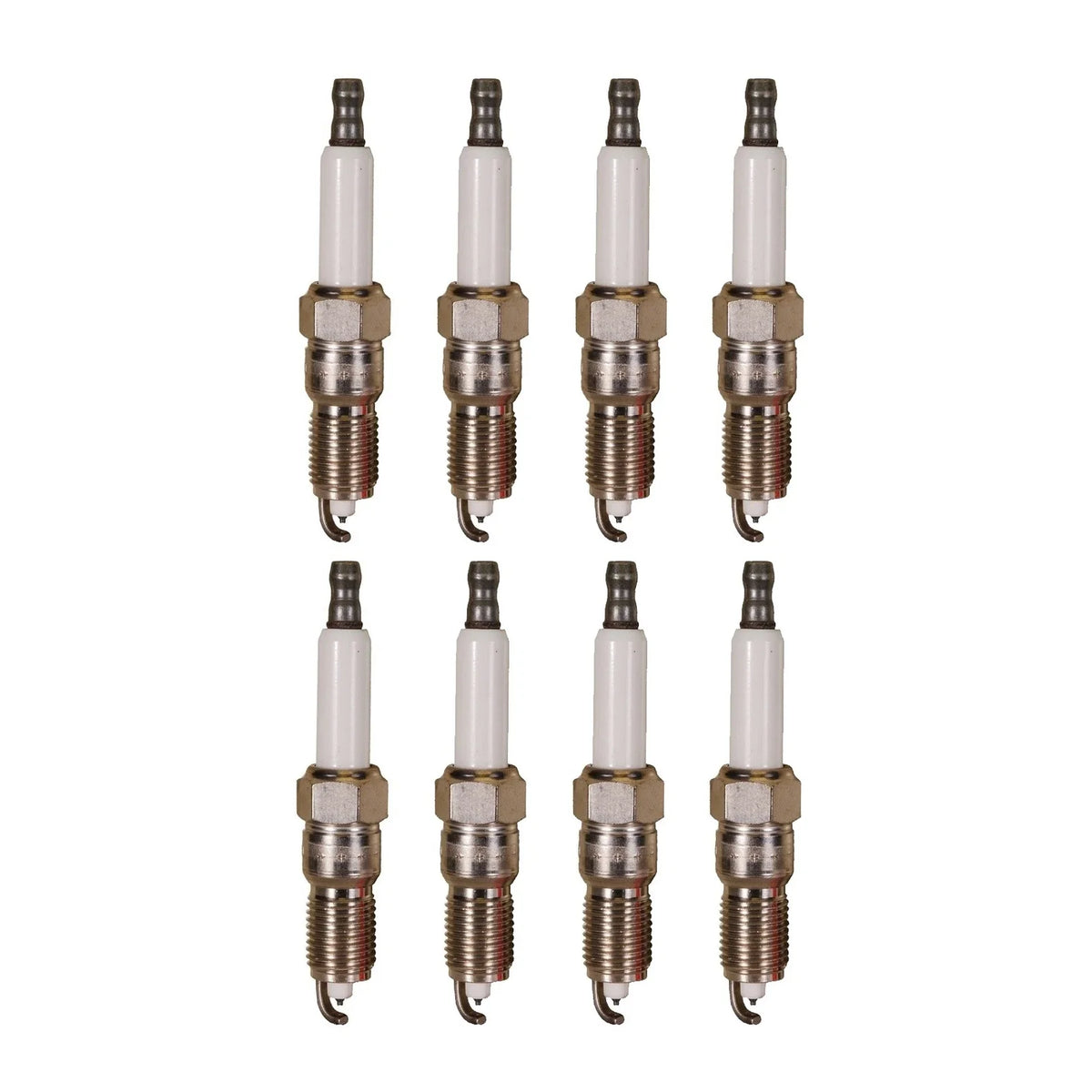 Spark Plug Set of 8 for Denso (Double Platinum, Gap 0.060)