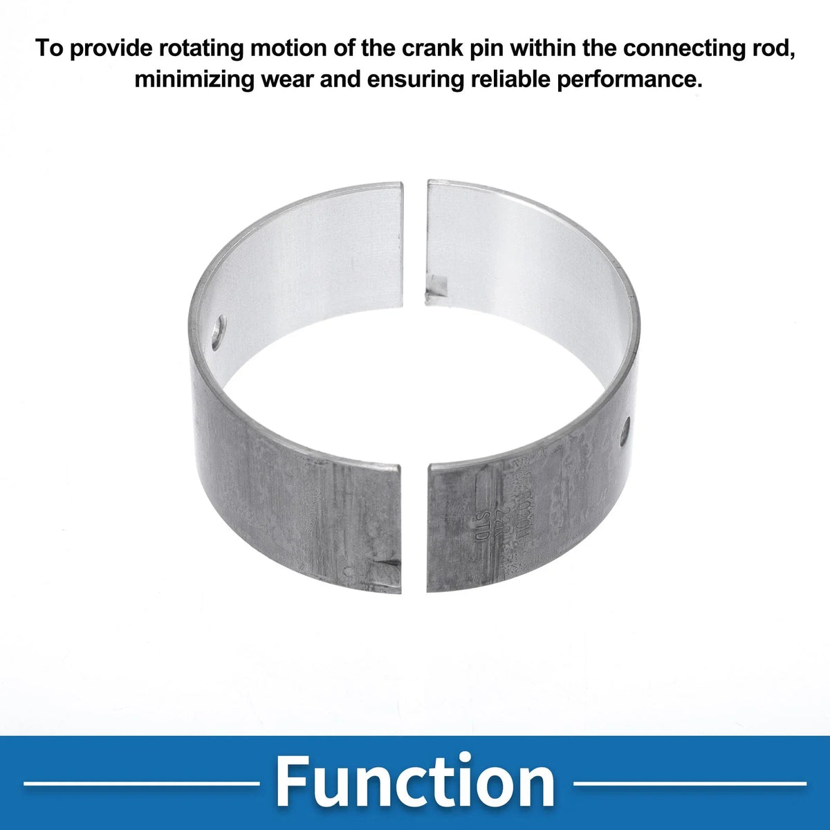 Set of 8 Connecting Rod Bearings for Toyota Carina (No.1320233010)