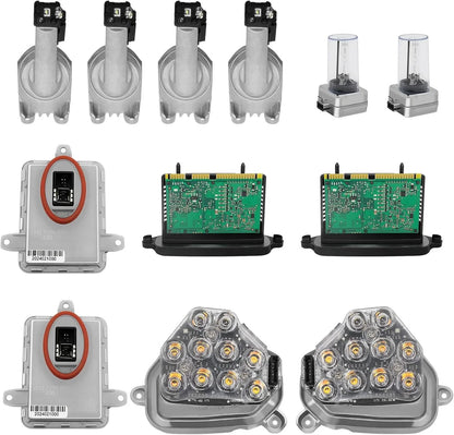 Xenon Ballast LED Module Kit LH/RH for BMW 5 Series 528i 535i (2011–2013)