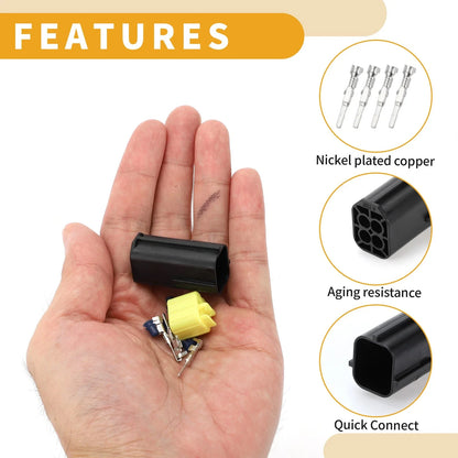 4 Pin O2 Oxygen Sensor Socket Connector for Mazda 