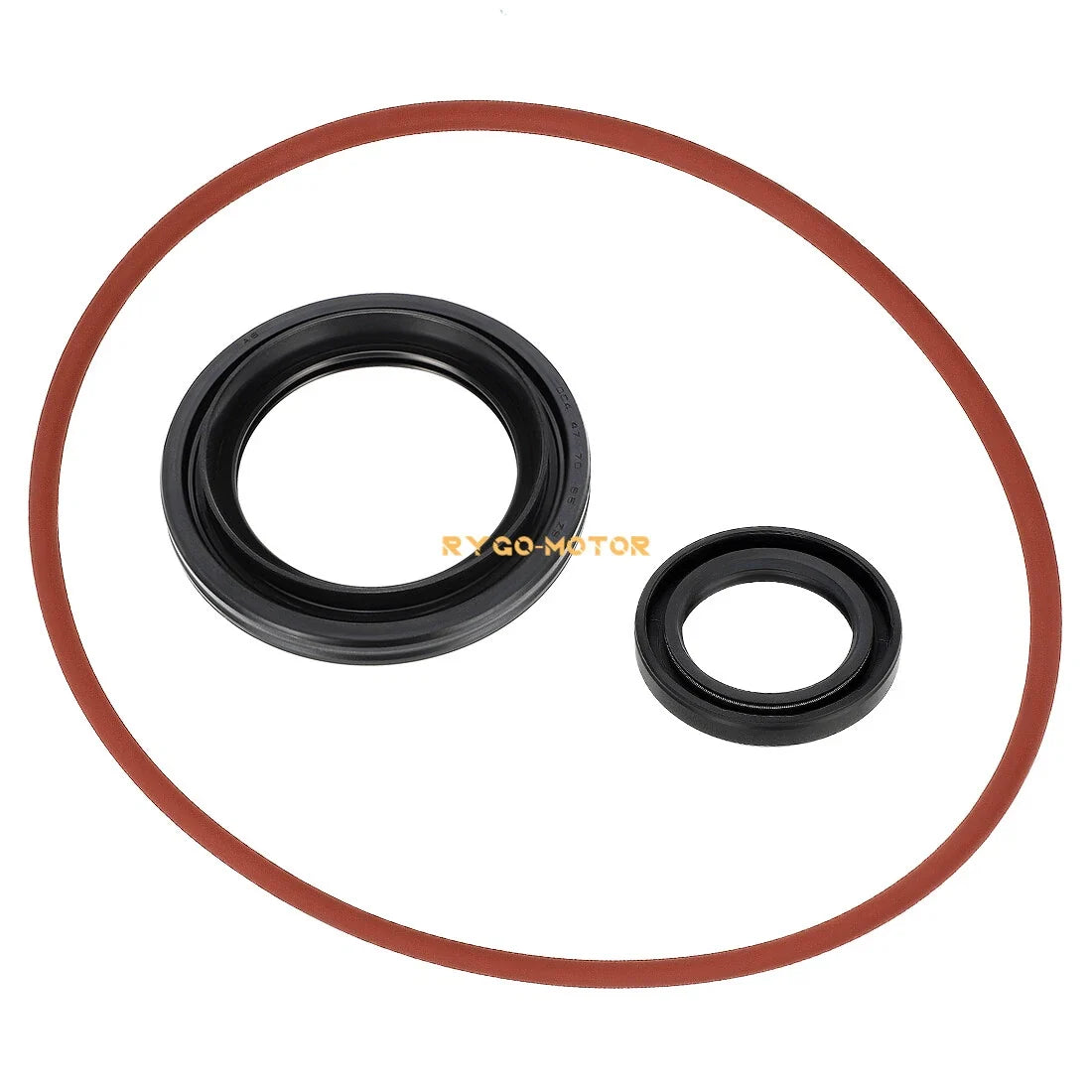 Rear Brake Drum Dust Seal O-Ring Kit for Yamaha Big Bear Bruin Grizzly Wolverine (1990–2023)