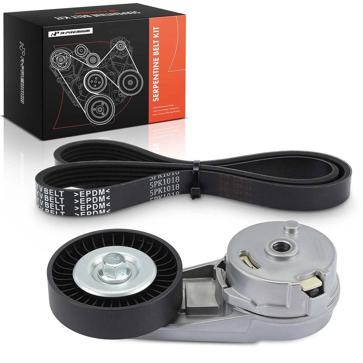 2X Serpentine Belt Drive Component Kit for Chevrolet HHR (2006–2010)