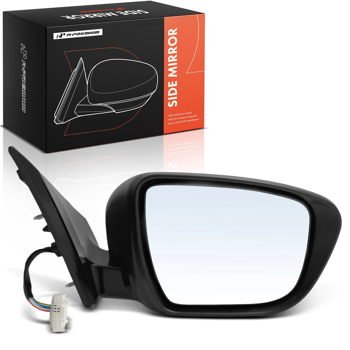 Power Mirror for Nissan Murano (2016–2020) 963015AA4A, NI1321284, Manual Folding