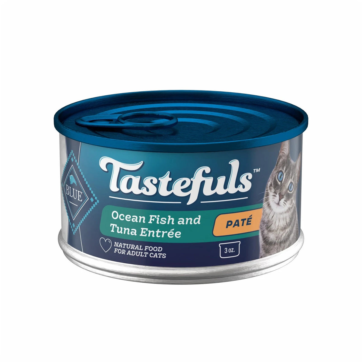 Pack of 24 Blue Buffalo Tastefuls Wet Cat Food Paté