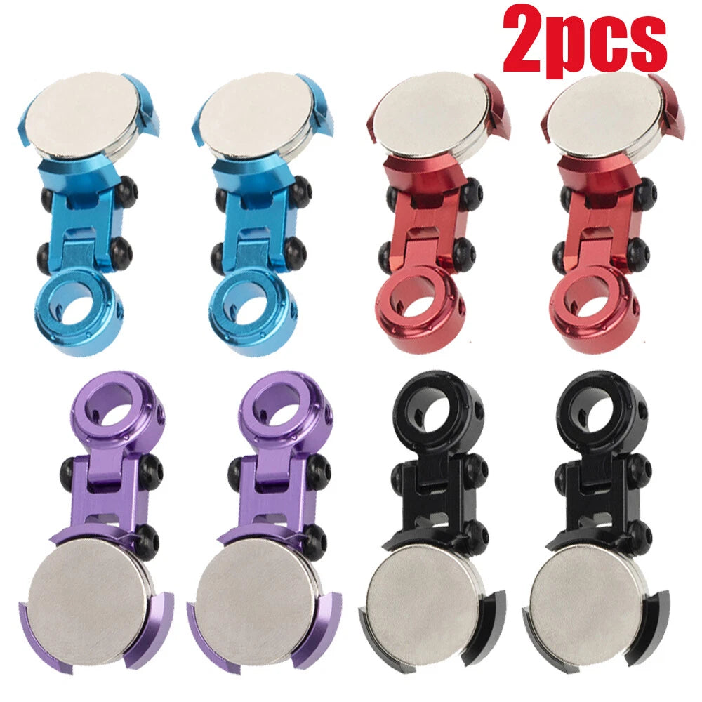 2X Magnetic Invisible Body Post Mount for 1/10 SCX10 D90 RC Car