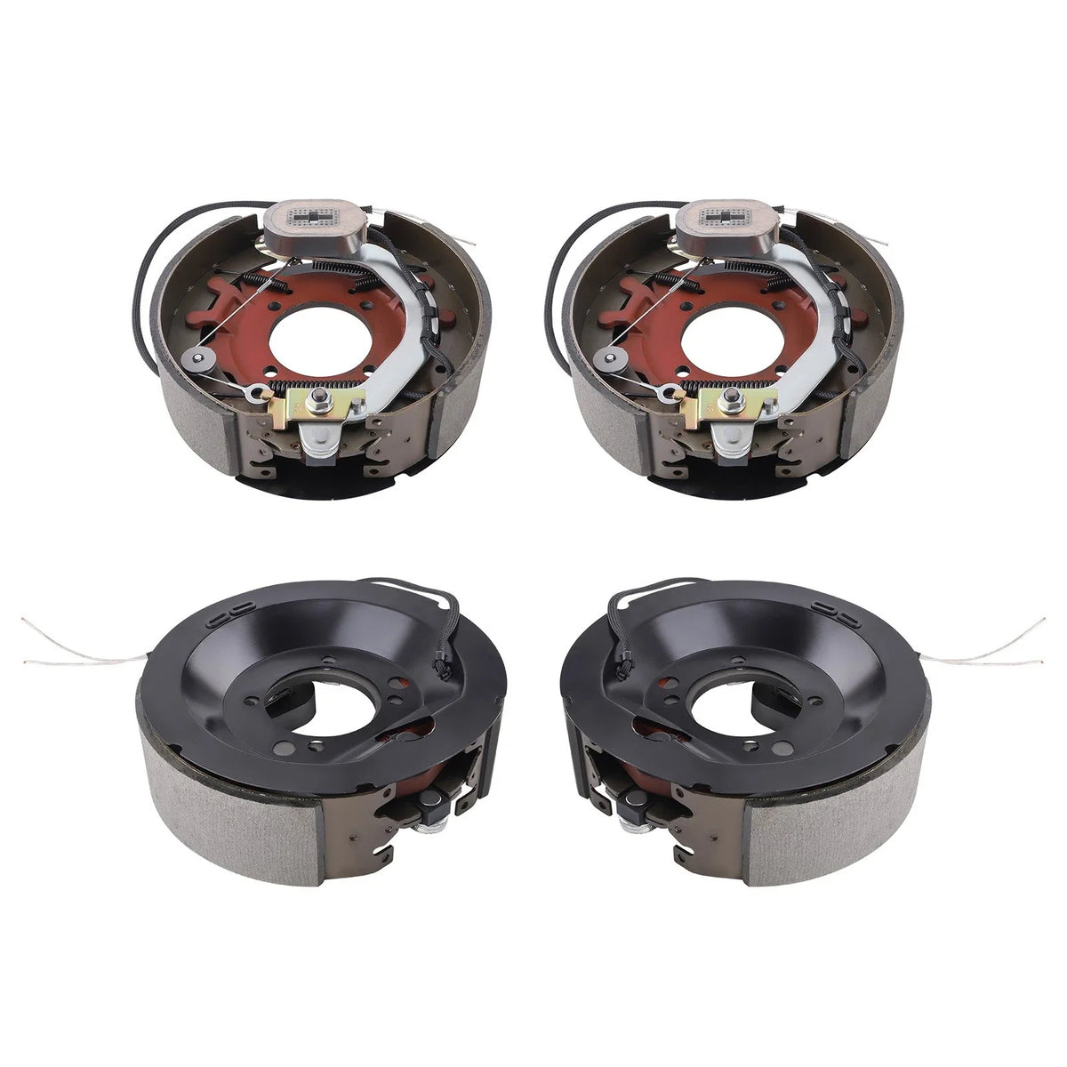 Set of 4 Electric Trailer Backing Plate Brakes for Dexter 8K Axle (8000)