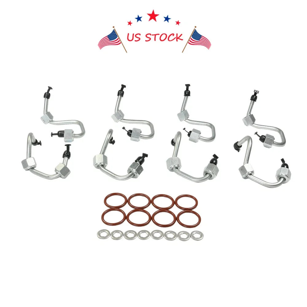 Set of 8 Fuel Injector O-Ring Seals for Ford 6.4L Diesel (2008–2010)