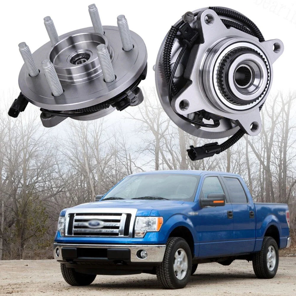 Pair Front Wheel Bearing Hub for Ford F-150 Expedition Navigator (2011–2014)