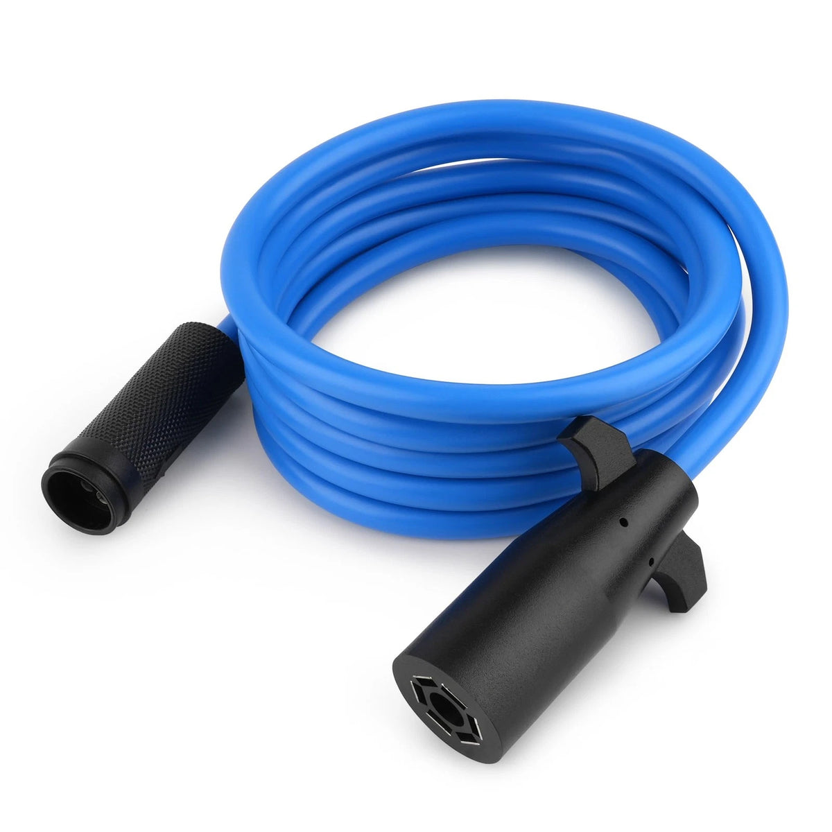 7-Way RV Trailer Connector Wiring Plug for Gooseneck Utility Trailers (14'-20')