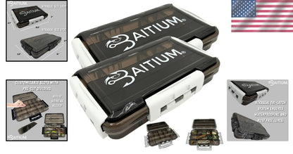 30 Compartment Tackle Storage Box for Fishing Adventures